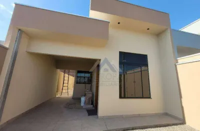 Casa com 2 dormitórios à venda, 68 m² por r$ 315.000,00 - jardim terra vermelha - cambé/pr