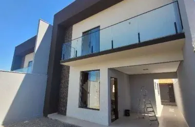 Sobrado com 3 dormitórios à venda, 126 m² por r$ 575.000,00 - coliseu - londrina/pr