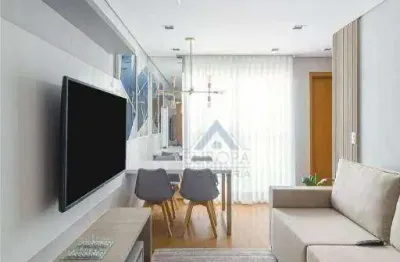 Apartamento com 2 dormitórios à venda, 47 m² por r$ 390.000,00 - gleba palhano - londrina/pr