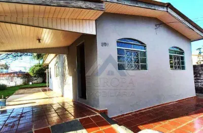 Casa com 3 dormitórios à venda, 60 m² por r$ 285.000,00 - califórnia - londrina/pr
