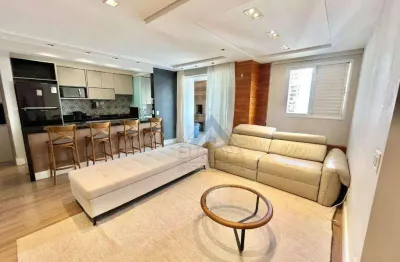 Apartamento com 2 dormitórios à venda, 77 m² por r$ 690.000,00 - gleba fazenda palhano - londrina/pr