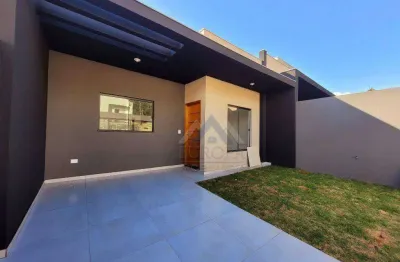 Casa com 3 dormitórios à venda, 74 m² por r$ 310.000,00 - jardim strass - londrina/pr