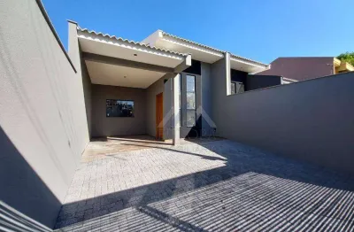 Casa com 3 dormitórios à venda, 96 m² por r$ 550.000,00 - monte belo - londrina/pr