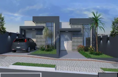 Casa com 3 dormitórios à venda, 81 m² por r$ 360.000,00 - jardim portal de itamaracá - londrina/pr
