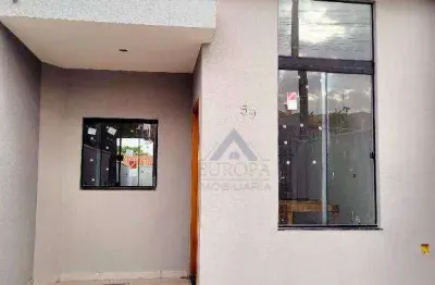 Casa com 2 dormitórios à venda, 70 m² por r$ 260.000,00 - residencial portal do sol - londrina/pr