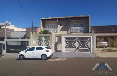 Sobrado com 4 dormitórios, 255 m² - venda por r$ 890.000,00 ou aluguel por r$ 3.500,01/mês - coliseu - londrina/pr