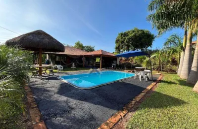 Chácara com 2 dormitórios à venda, 1000 m² por r$ 850.000,00 - zona rural - londrina/pr