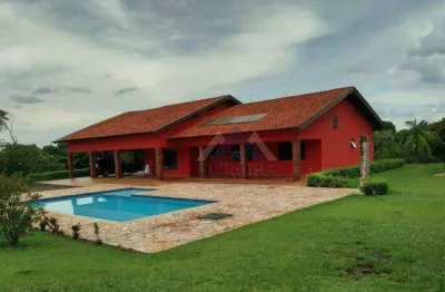 Chácara com 4 dormitórios à venda, 4800 m² por r$ 1.400.000,00 - recanto dos pinheiros - cambé/pr