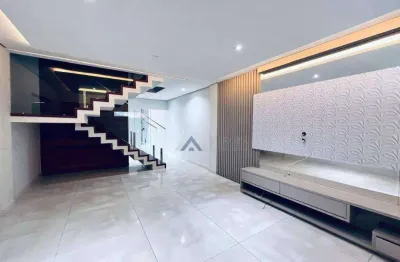 Casa com 3 dormitórios para alugar, 200 m² por r$ 5.000,00/mês - jardim burle marx - londrina/pr