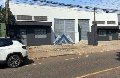 Barracão para alugar, 344 m² por r$ 4.965,49/mês - indústrias leves - londrina/pr
