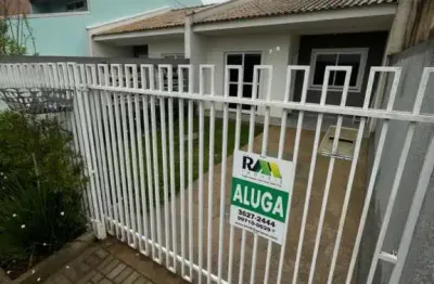 Casa residencial com 2 quartos  para alugar, 48.00 m2 por r$1600.00  - eucaliptos - fazenda rio grande/pr