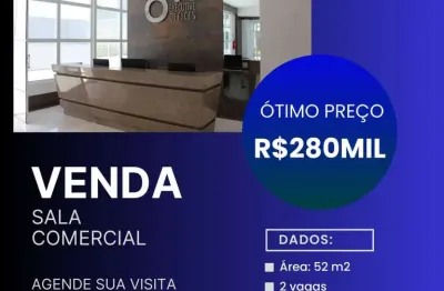 Sala comercial para venda em são josé dos campos, jardim são dimas, 1 banheiro, 2 vagas
