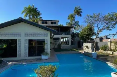 Casa com 4 dormitórios à venda, 500 m² por r$ 2.950.000,00 - zona rural - chapada dos guimarães/mt