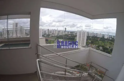 Cobertura com 4 dormitórios à venda, 257 m² por r$ 3.500.000,00 - duque de caxias i - cuiabá/mt