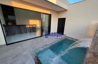 Vende-se linda casa térrea com 03 suítes e piscina no condomínio primor das torres