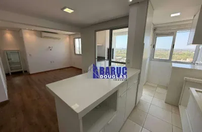 Aluga-se lindo apartamento todo clean no garden shangri-la, andar alto e sol da manhã pleno, com sacada com churrasqueira, com armários e ar split.