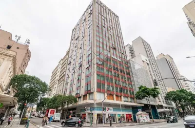 Sala comercial para alugar na rua barão do rio branco, 63, centro, curitiba, 21 m2 por r$ 580