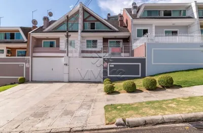 Casa com 4 quartos à venda na rua emílio de almeida torres, 190, campina do siqueira, curitiba por r$ 1.100.000