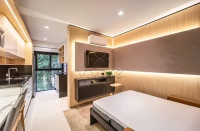 Apartamento com 1 quarto para alugar na rua acre, 605, água verde, curitiba, 20 m2 por r$ 2.500