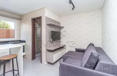 Apartamento com 1 quarto para alugar na rua augusto de mari, 3427, portão, curitiba por r$ 2.300