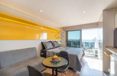 Apartamento com 1 quarto para alugar na avenida sete de setembro, 2451, centro, curitiba, 28 m2 por r$ 2.400