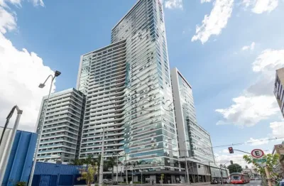 Apartamento com 1 quarto para alugar na avenida sete de setembro, 2451, centro, curitiba, 28 m2 por r$ 2.400