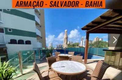 Vendo cobertura 05 suites , área privativa de 250 m2 - em armacao - salvador