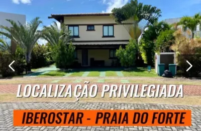 Vendo casa alto padrao com 4/4, área privativa de 220 m2, no iberostar - praia do forte