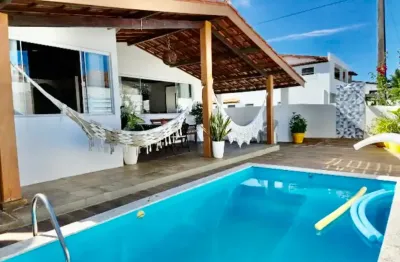 Vendo casa duplex de 4/4, sendo 03 suites, area privativa - 260 m2 , no condomínio  recanto de abrantes - em camaçari - bahia