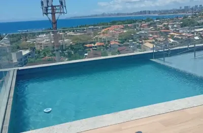 Alugo apartamento studio de 1/4 sala - no pedra do sal - em itapua - salvador - bahia