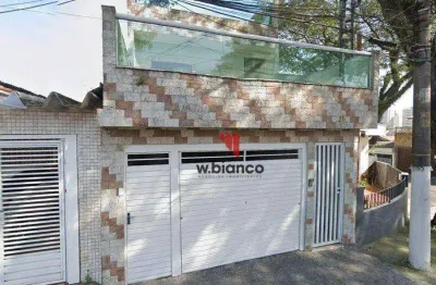 Sobrado com 4 dormitórios à venda, 190 m² por r$ 880.000,00 - jardim hollywood - são bernardo do campo/sp