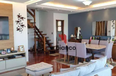 Cobertura à venda, 320 m² por r$ 1.399.000,00 - rudge ramos - são bernardo do campo/sp