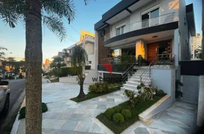 Casa condomínio fechado, com 4 dormitórios, suítes à venda, 636 m² por r$ 6.500.000 - vila lusitânia - central park - são bernardo do campo/sp