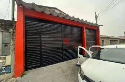 Galpão para alugar, 300 m² por r$ 8.000,00/mês - nova petrópolis - são bernardo do campo/sp
