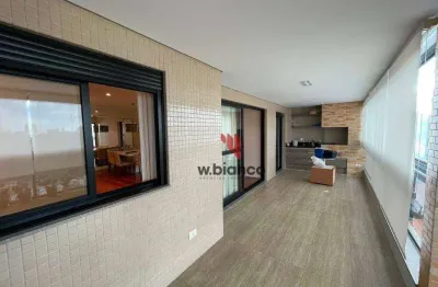 Apartamento com 3 dormitórios para alugar, 170 m² por r$ 9.668,00/mês - jardim do mar - são bernardo do campo/sp