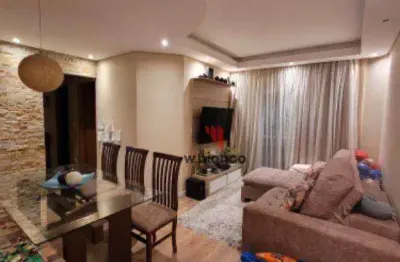 Apartamento com 3 dormitórios à venda, 75 m² por r$ 530.000,00 - rudge ramos - são bernardo do campo/sp