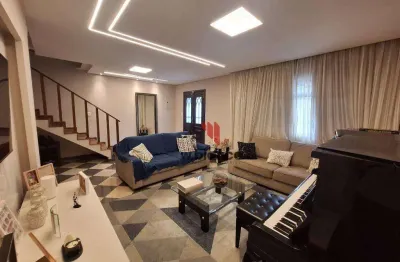 Sobrado com 3 suítes, 4 vagas à venda, 245 m² por r$ 852.000 - assunção - são bernardo do campo/sp