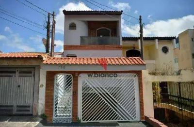 Sobrado com 4 dormitórios à venda, 390 m² por r$ 1.399.900,00 - vila francisco matarazzo - santo andré/sp