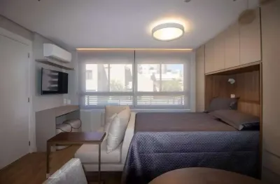 Apartamento com 1 quarto à venda na avenida lageado, 615, petrópolis, porto alegre, 43 m2 por r$ 850.000