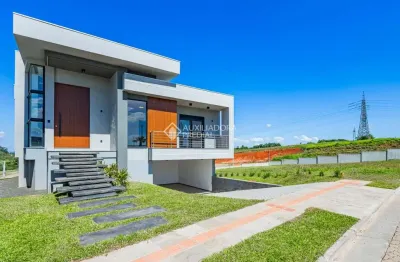 Casa em condomínio fechado com 3 quartos à venda na vereador deoclecio rodrigues, 1200, berto círio, nova santa rita, 254 m2 por r$ 3.275.000