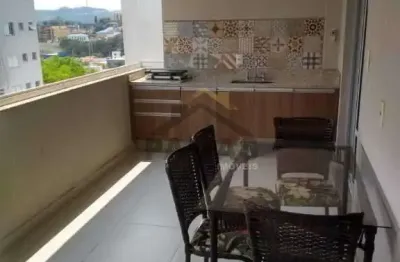 Apartamento 3 suites em condominio fechado com 107m2, varanda gourmet e 02 vagas cobertas em vinhedo