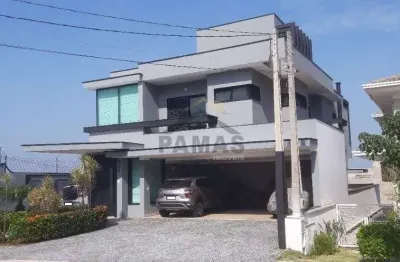 Sobrado de alto padrao com acabamento diferenciado no condominio portal do jequitiba - valinhos/sp