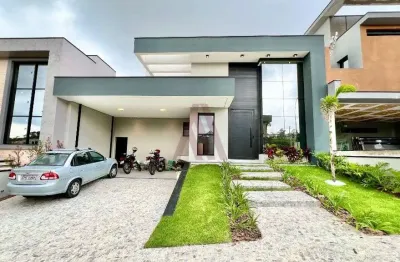 Linda casa terrea a venda no condominio mont'alcino em valinhos-sp – entrega prevista para julho/25