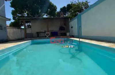 Casa com 7 dormitórios à venda, 380 m² por r$ 420.000,00 - caminho de búzios - cabo frio/rj