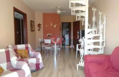 Cobertura com 4 dormitórios à venda, 280 m² por r$ 1.250.000,00 - passagem - cabo frio/rj