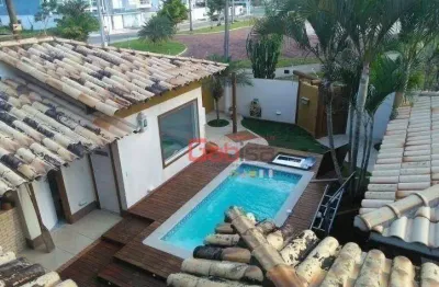 Casa com 4 dormitórios à venda, 290 m² por r$ 1.850.000,00 - portinho - cabo frio/rj