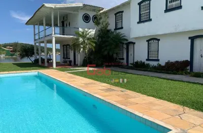 Casa com 7 dormitórios à venda, 780 m² por r$ 4.200.000,00 - ogiva - cabo frio/rj