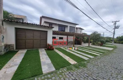 Casa com 5 dormitórios à venda, 800 m² por r$ 10.500.000,00 - passagem - cabo frio/rj