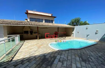 Casa com 4 dormitórios à venda, 400 m² por r$ 900.000,00 - guriri - cabo frio/rj