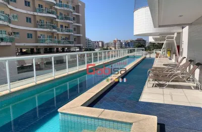 Apartamento com 2 dormitórios à venda, 100 m² por r$ 660.000,00 - braga - cabo frio/rj